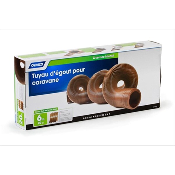 Camco 39661 15 Ft. Heavy Duty RV Sewer Hose CA321963 - main